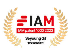 2023 IAM Patent 1000 특허 출원(prosecution) 부문 추천 전문가로 선정